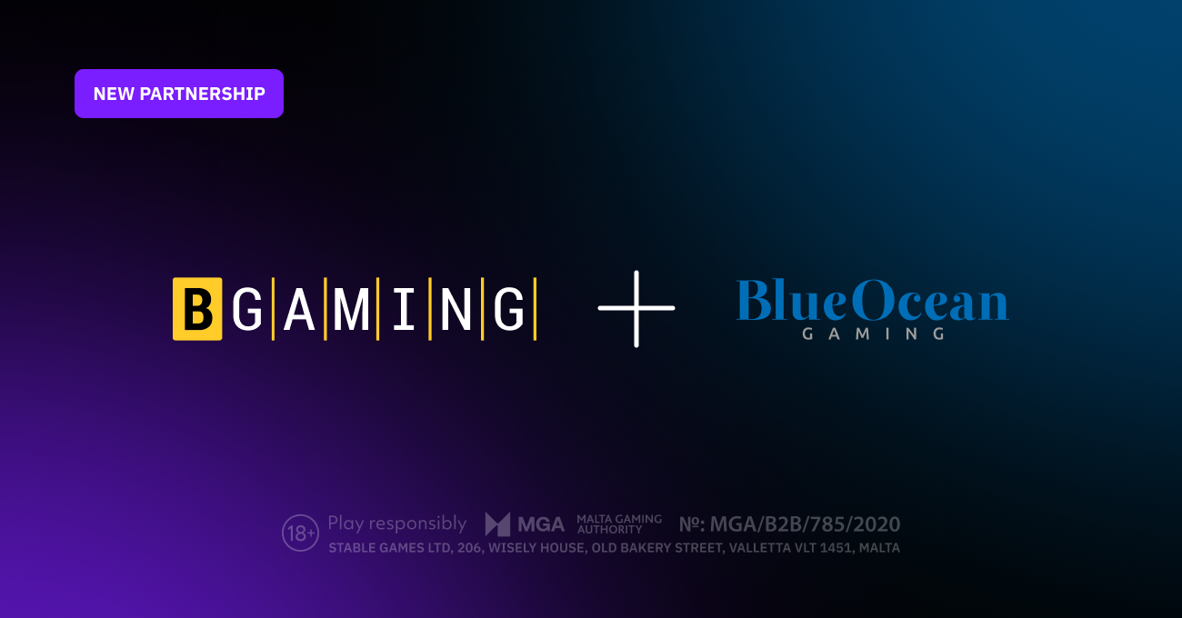 BGaming strengthens European foothold with BlueOcean gaming partnership