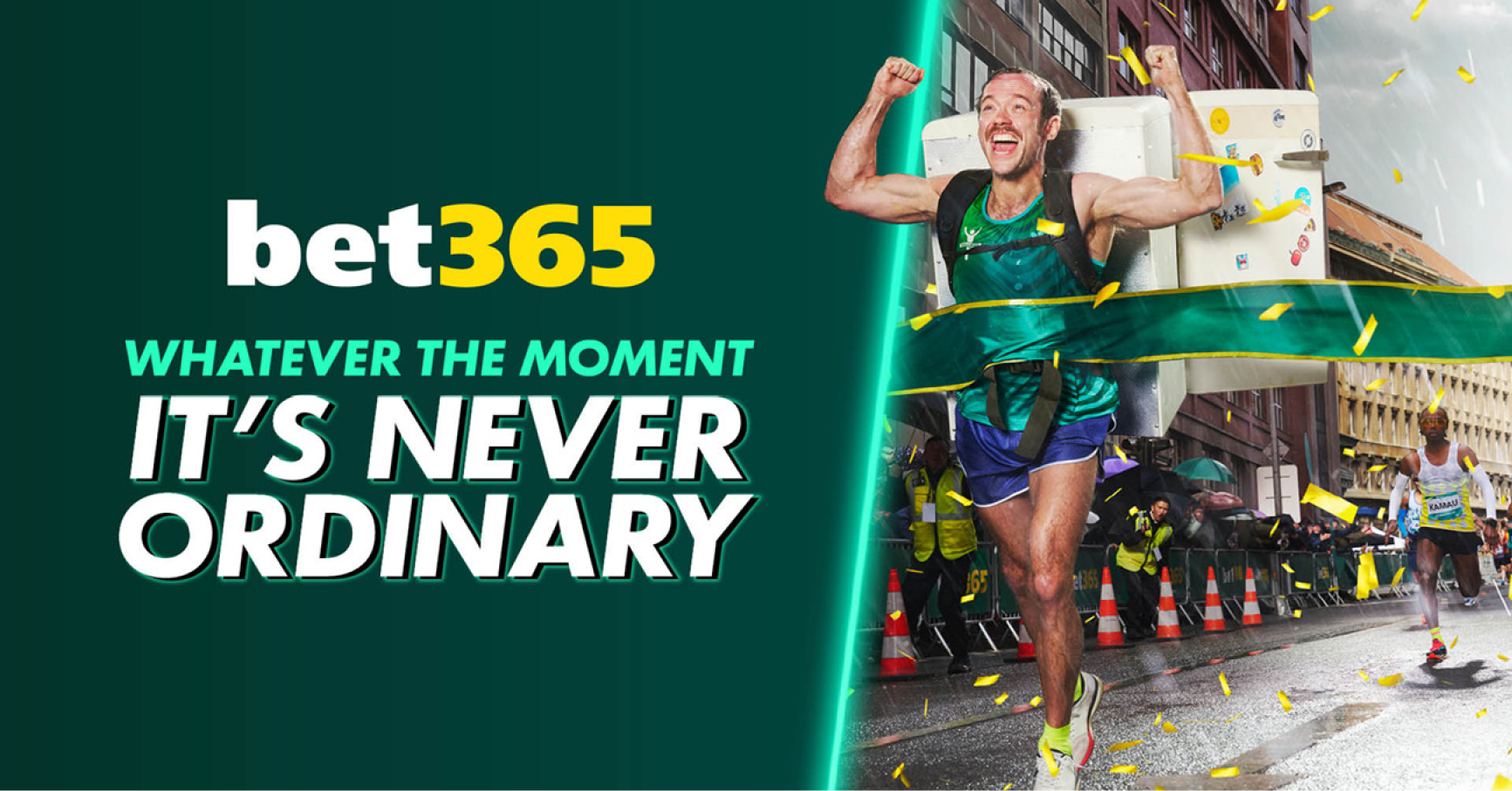 Bet365 continues Never Ordinary brand platform with epic breaking news – Sports Betting