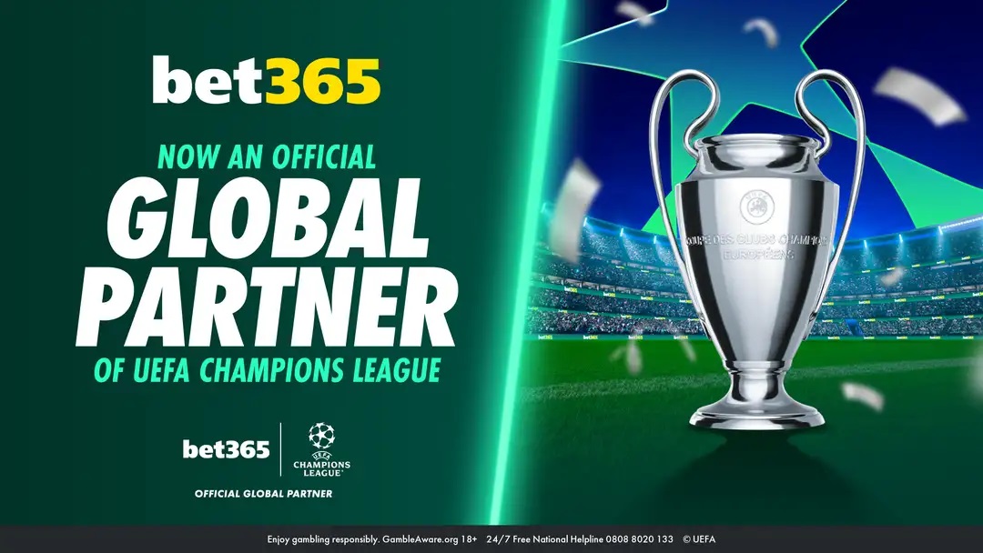 Bet365 becomes first Uefa Champions League betting partner