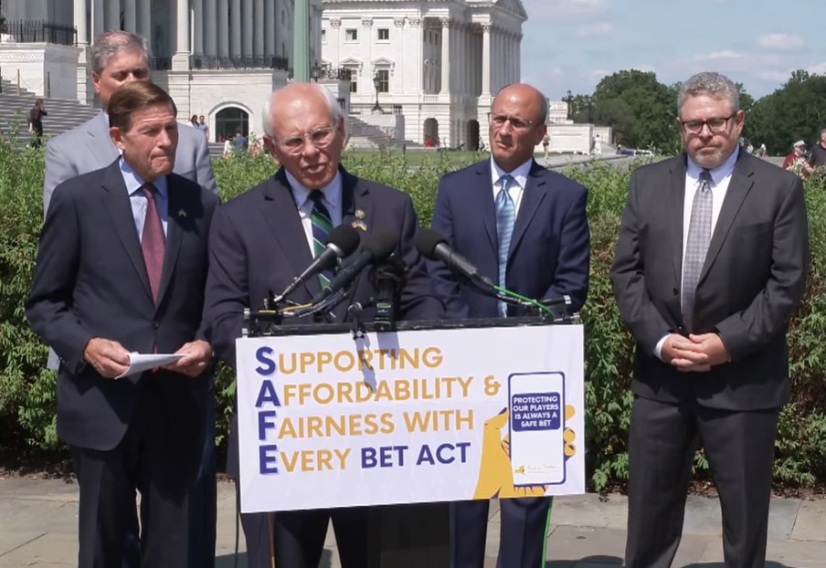 US lawmakers decry sports betting practices while introducing SAFE Bet Act