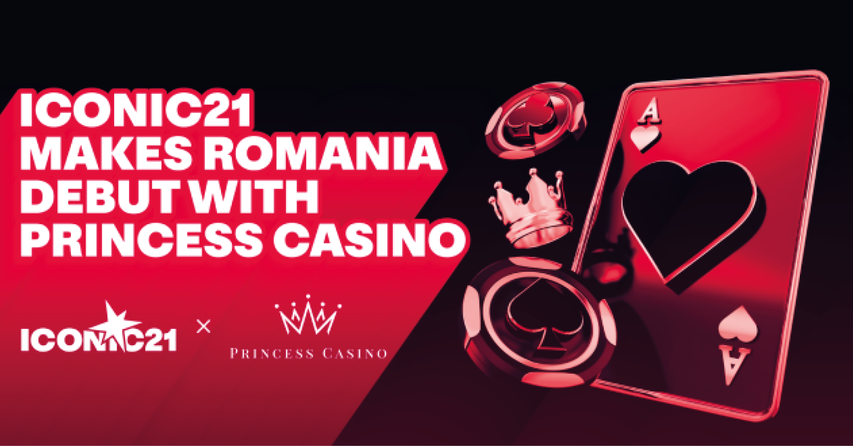 ICONIC21 makes Romania debut with Princess Casino