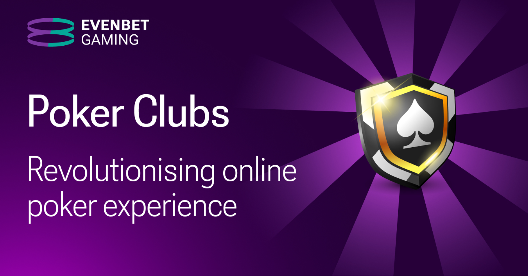 EvenBet Gaming streamlines online poker product with Poker Clubs launch