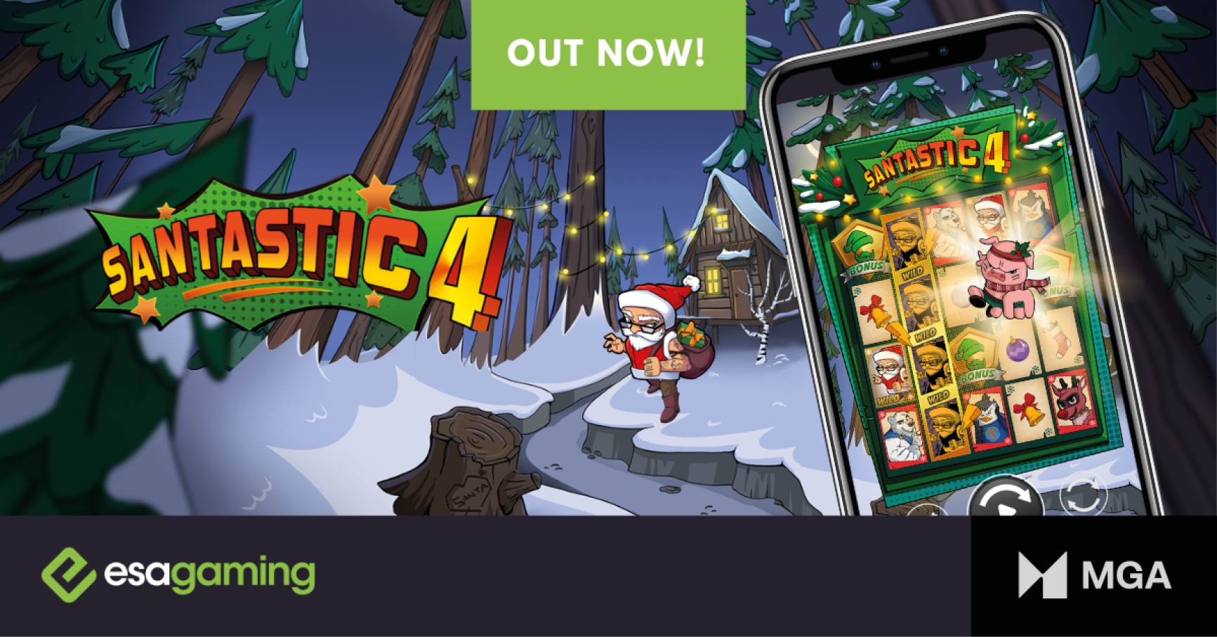 ESA Gaming welcomes winter with wild-fuelled Santastic 4