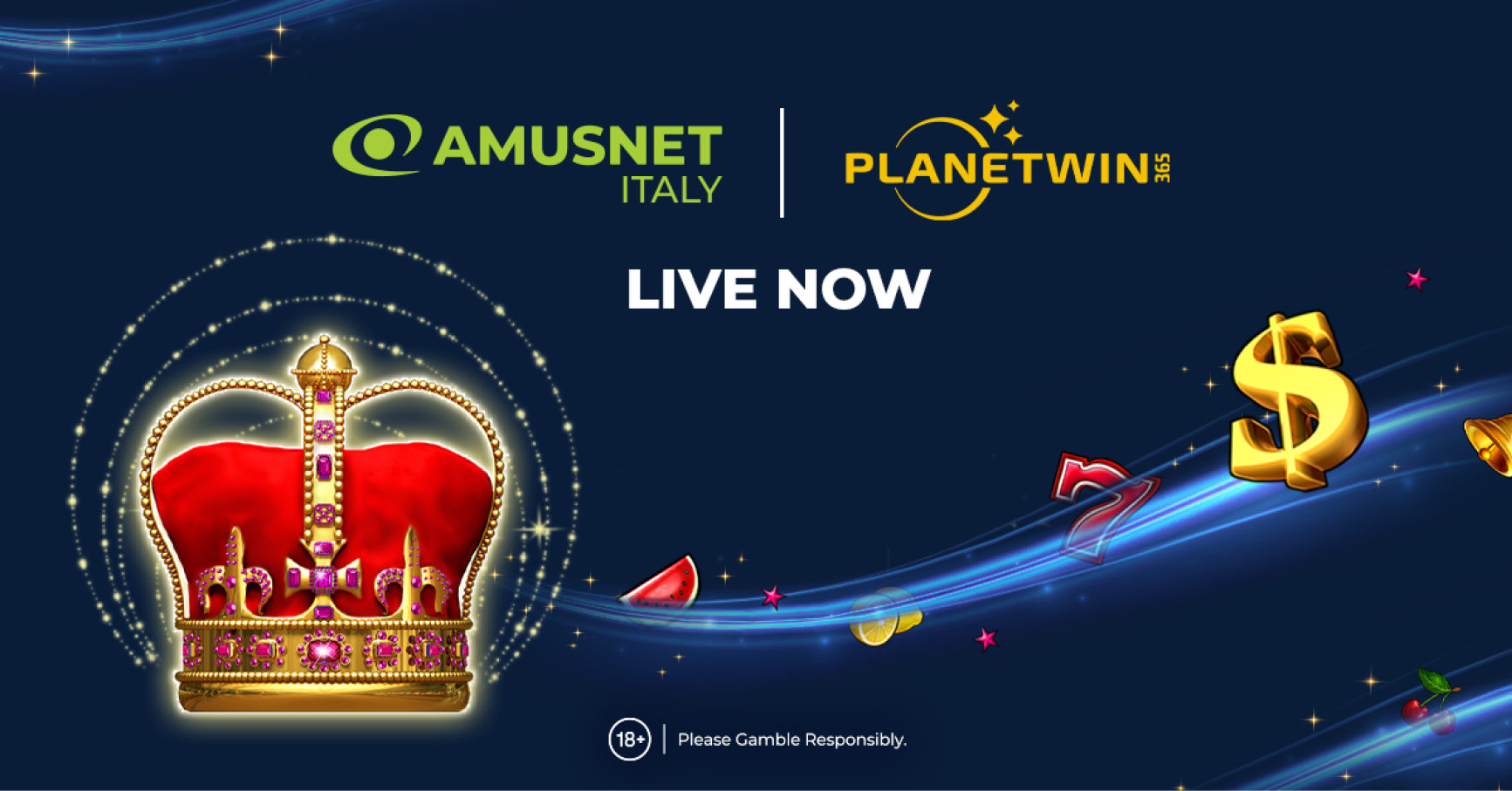 Amusnet and Planetwin365 join forces to elevate Italian gaming experience