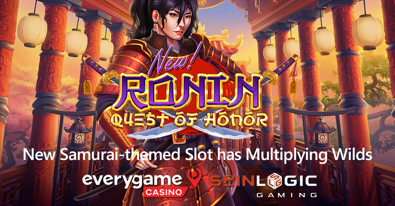 Everygame Casino unveils Ronin Quest of Honor