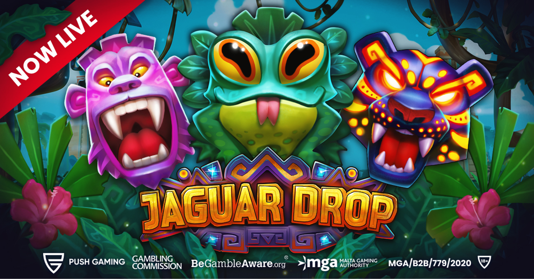 Push Gaming embarks on feature frenzy in Jaguar Drop