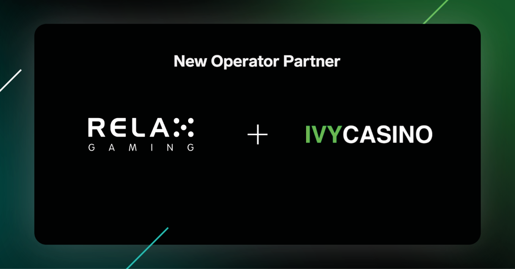 Relax Gaming makes its debut on Ivy Casino following Relax Vantage integration