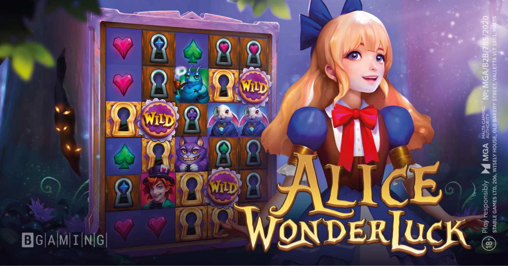 top Wonderluck Casino free spins banner