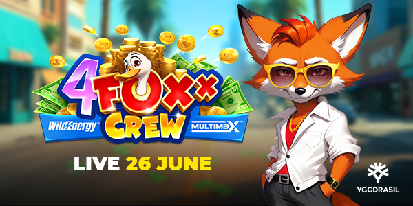 4 FOXX Crew WildEnergy MultiMax by Yggdrasil Gaming