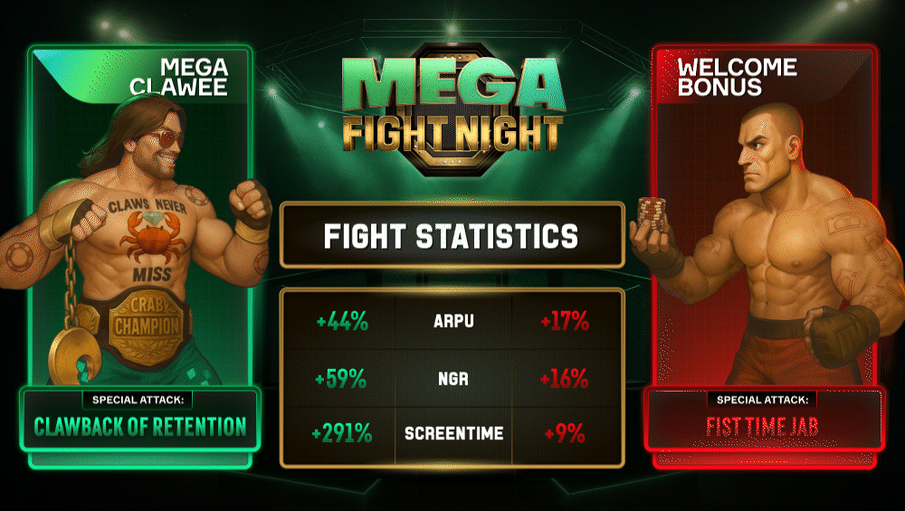 Tab 1 megaclaw vs welcome bonus