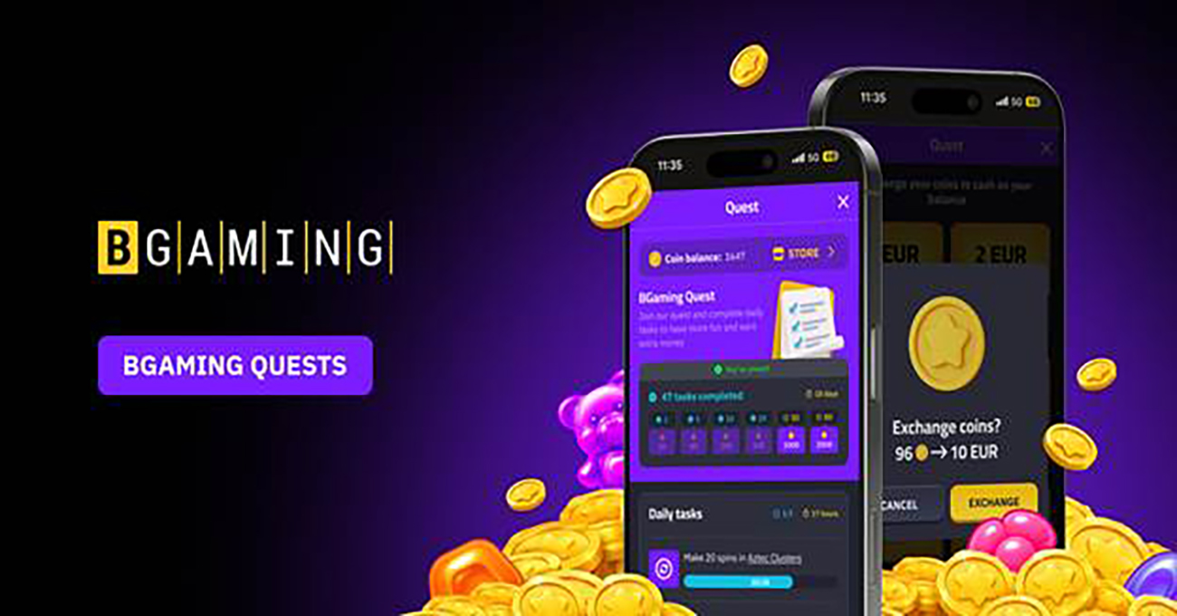 BGaming launches exclusive Quests retention tool