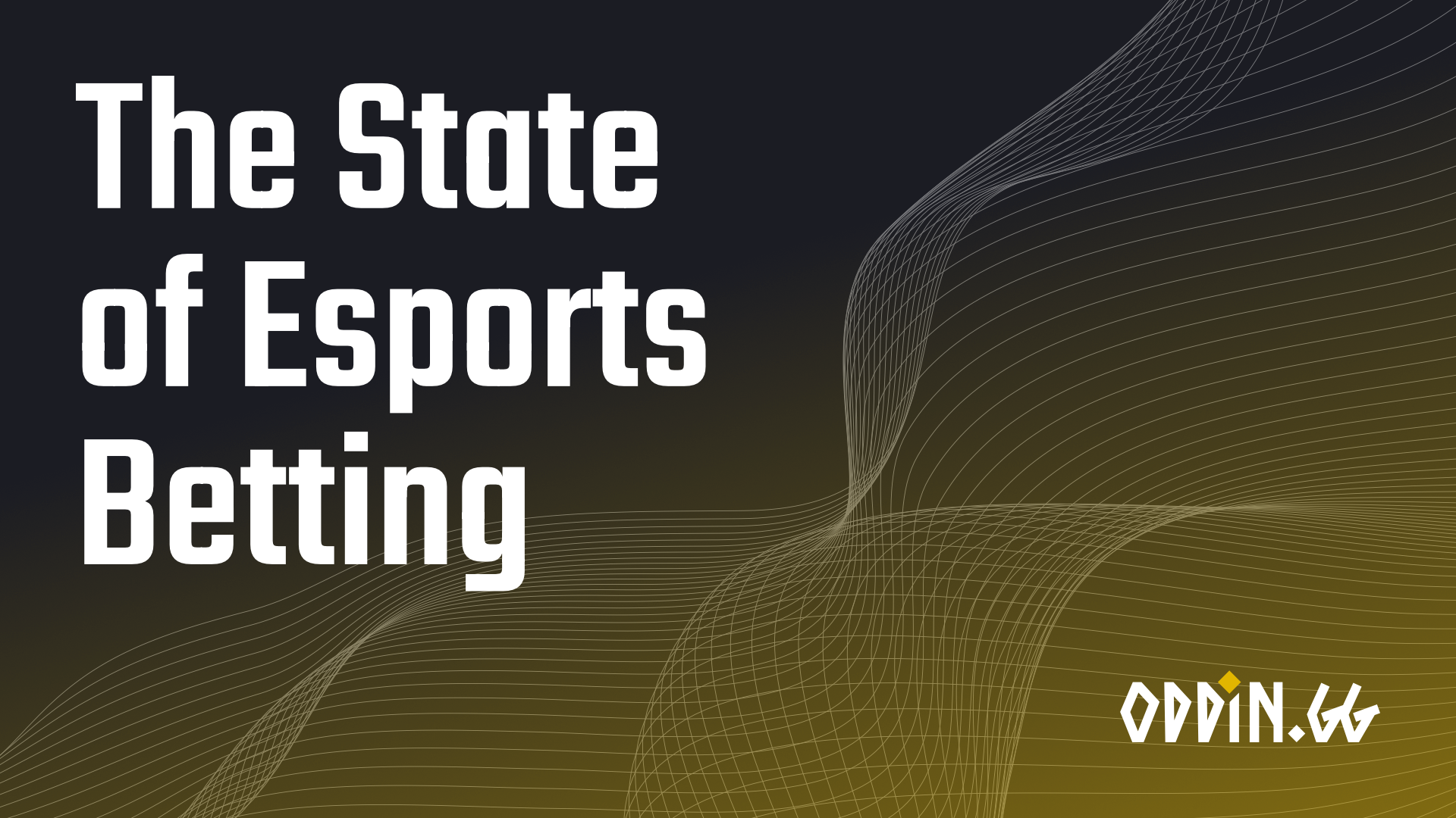 The State of Esports Betting 2025 — report key visual