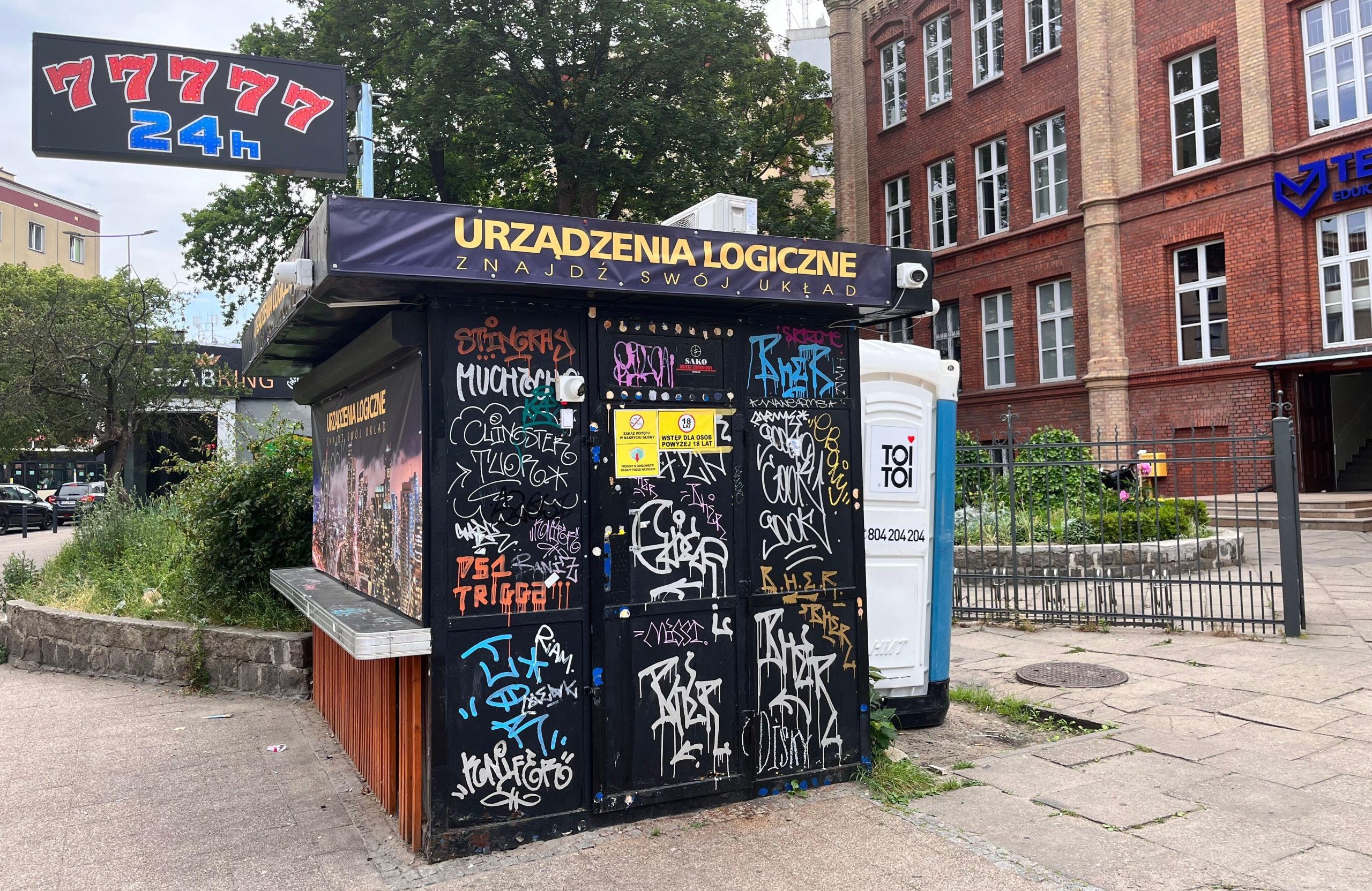 betting kiosk in Gdansk poland