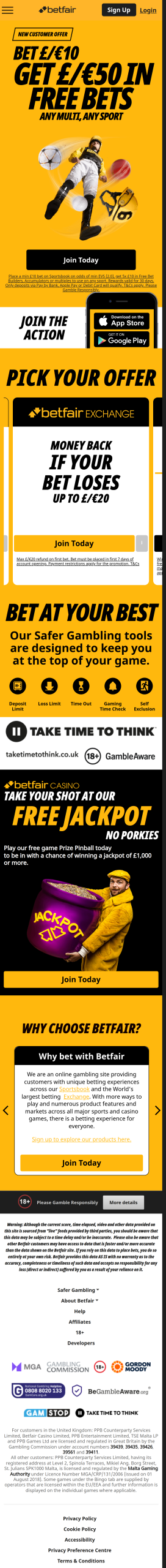 UK – Betfair
