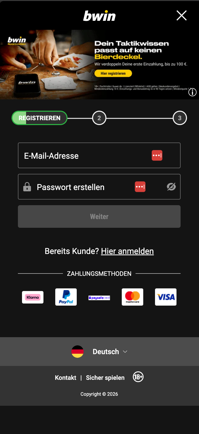 Germany – bwin