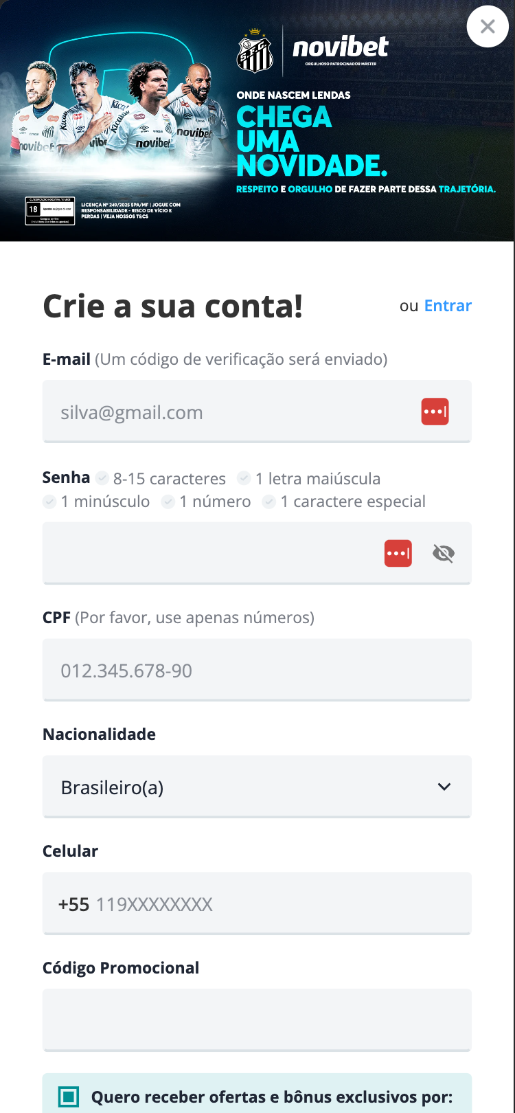Brazil – Novibet