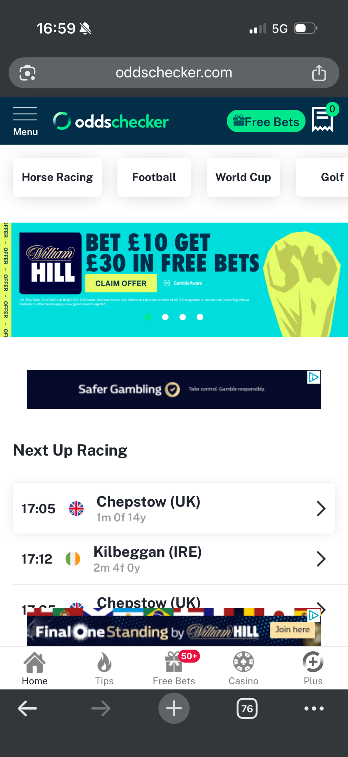 UK – Oddschecker